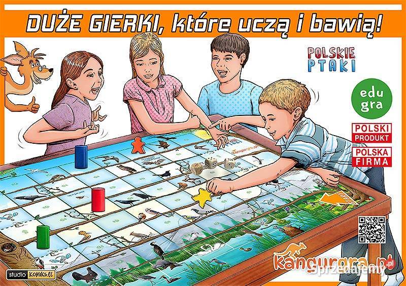 DUŻE GRY PLANSZOWE XL dzieci integracja i zabawa Wrocław