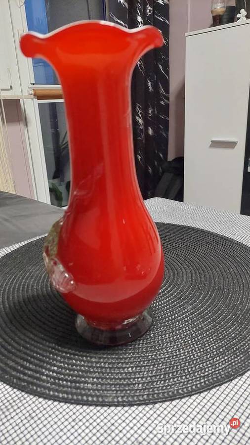 Piękny warstwowy wazon w stylu vintage dolnośląskie Głogów