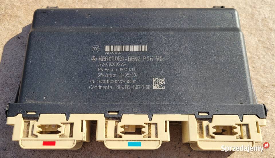 Mercedes W246 moduł komfortu foteli A2468200526 Wrocław