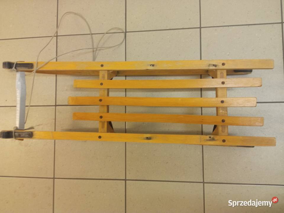 Sanki drewniane wzmocniona konstrukcja płóz Warszawa