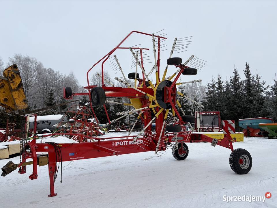 Zgrabiarka 2 karuzelowa Pottinger Euro Top 771 A Myszyniec