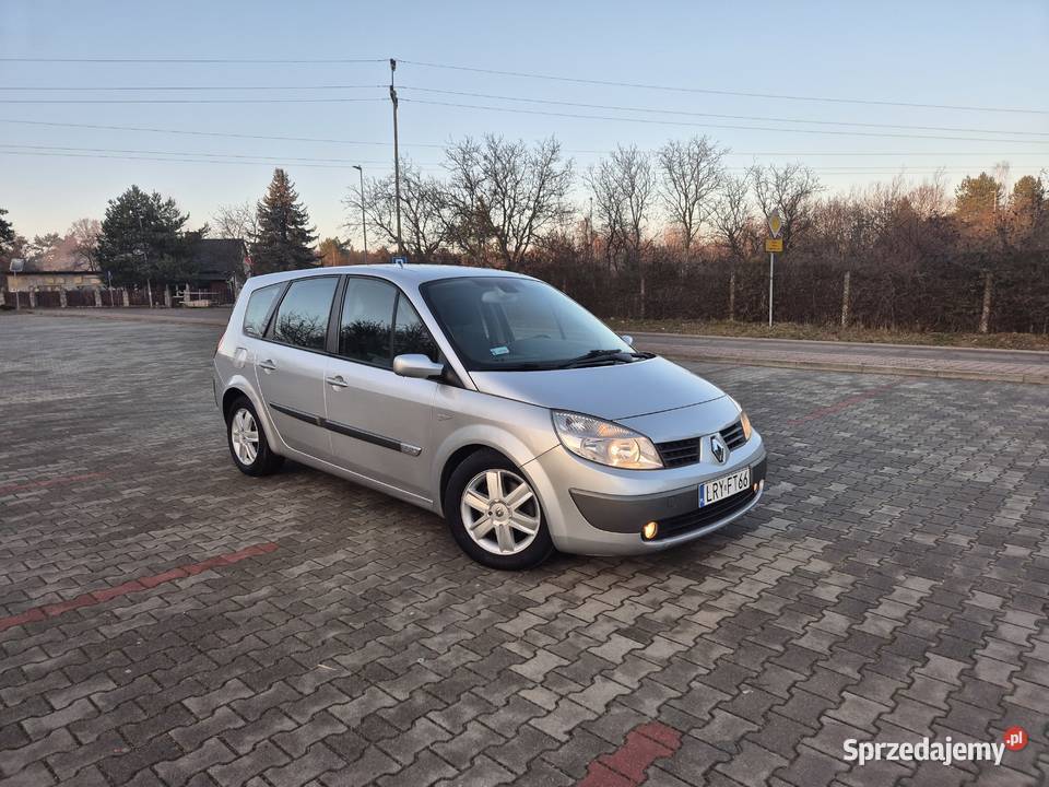 Renault Grand Scenic 2005r 20B LPG 135 Nowy autoalarm Góra Puławska