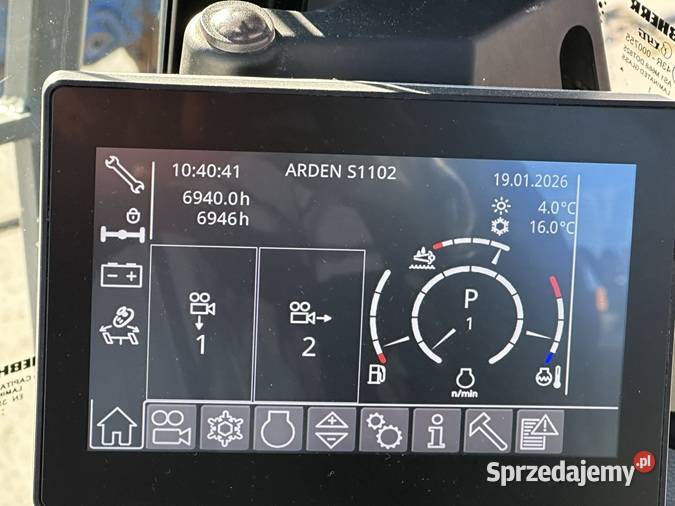 KOPARKA PRZEŁADUNKOWA LIEBHERR LH 22 M LITRONIC Koparki Tuliszków