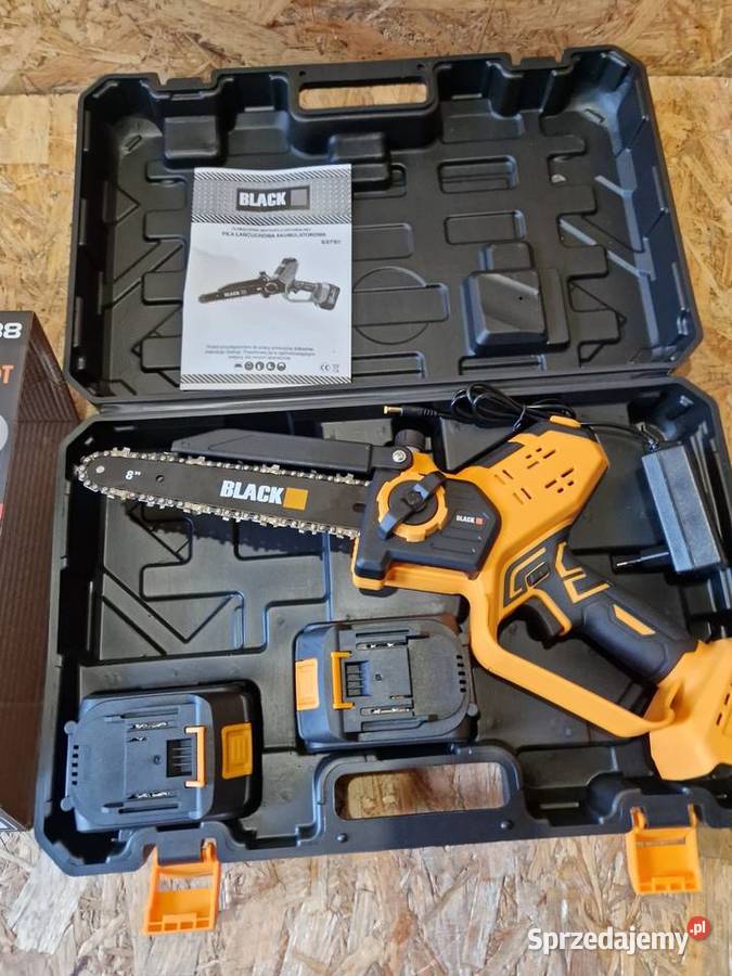 PIŁA łańcuchowa AKUMULATOROWA Pilarka drzewa Głogowa