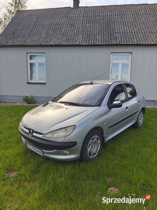 Peugeot 206 14Bgaz 2002 klima elektryka TANIO manualna Samochody osobowe Starachowice sprzedam
