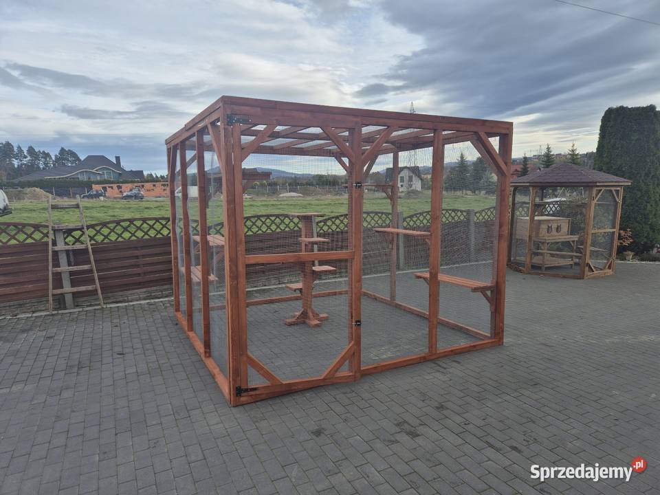 Woliera kotów sprzedam