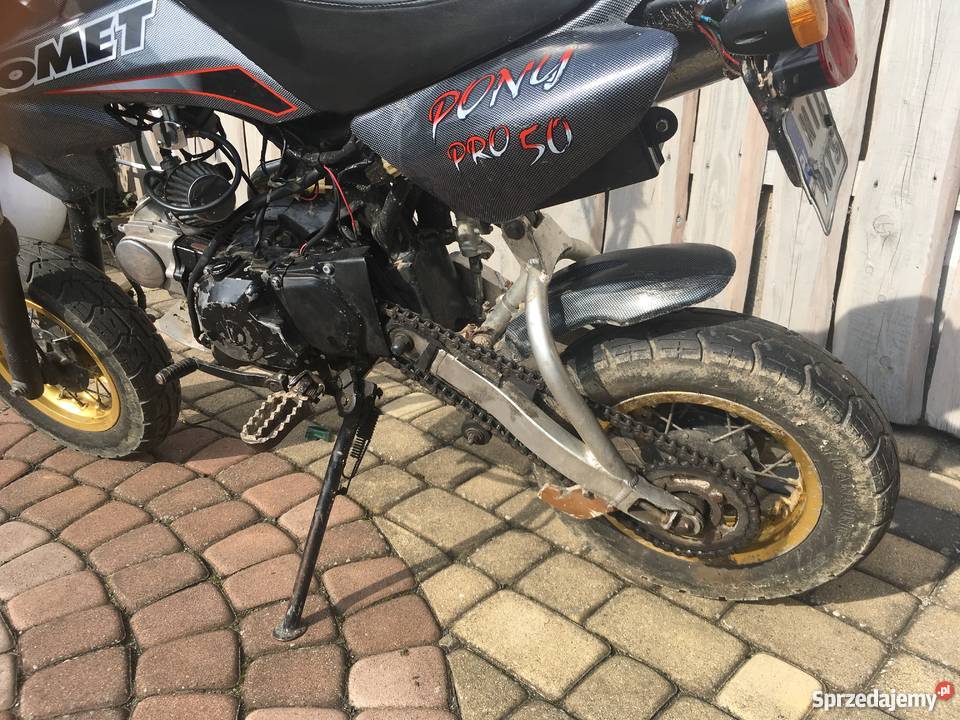 Romet pony pro 50 pit bike cross quad Supermoto Rok produkcji 2007 Motoryzacja Kolbudy sprzedam