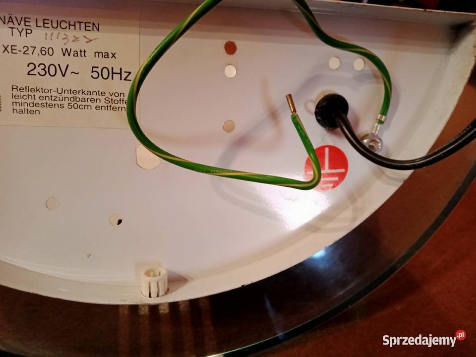 efektowny kinkiet ścienny pasujący ART DECO Oświetlenie śląskie Szczyrk