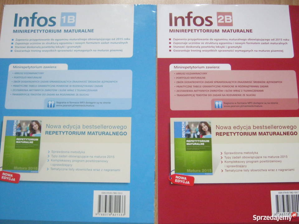 Minirepetytoria maturalne Infos Szczecin sprzedam