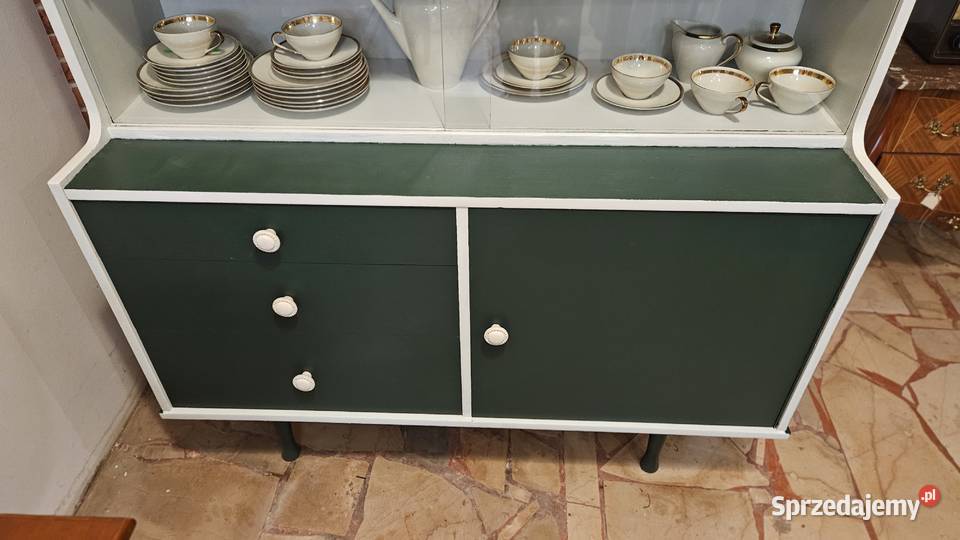Kredens PRL retro lata 60te metamorfozie lubelskie Lublin sprzedam