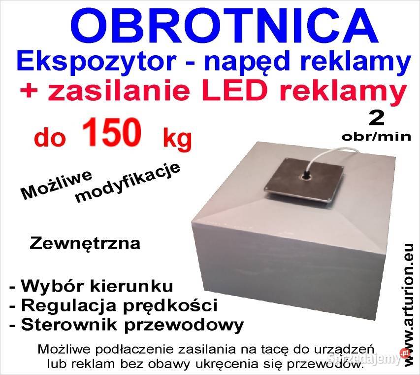 Napęd Reklamy do 150 zabudowa zewnętrzny reg Warszawa