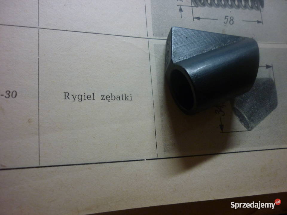 Haubica 122mm wz 38 rygiel zębatki Dębica