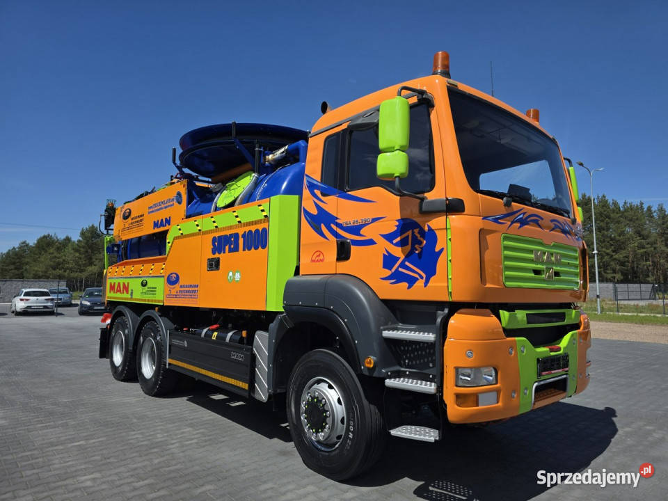 MAN Wiedemann SUPER 1000 6x6 WUKO RECYKLING do Daleszyce