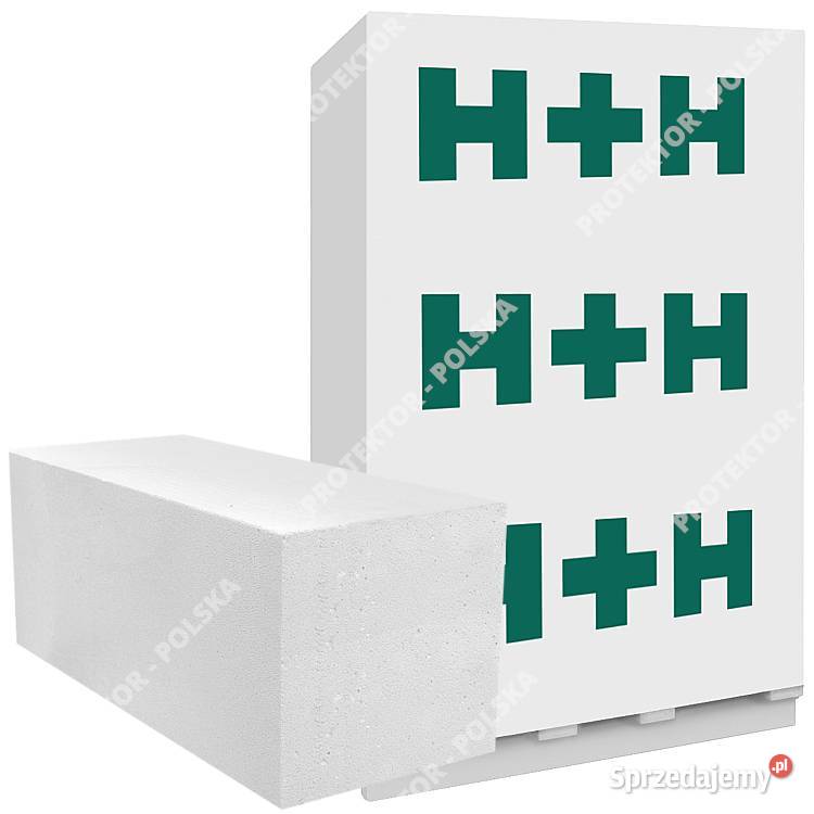 HH 24 bloczek beton biały równy cegła budowy Bloczki lubelskie Lublin