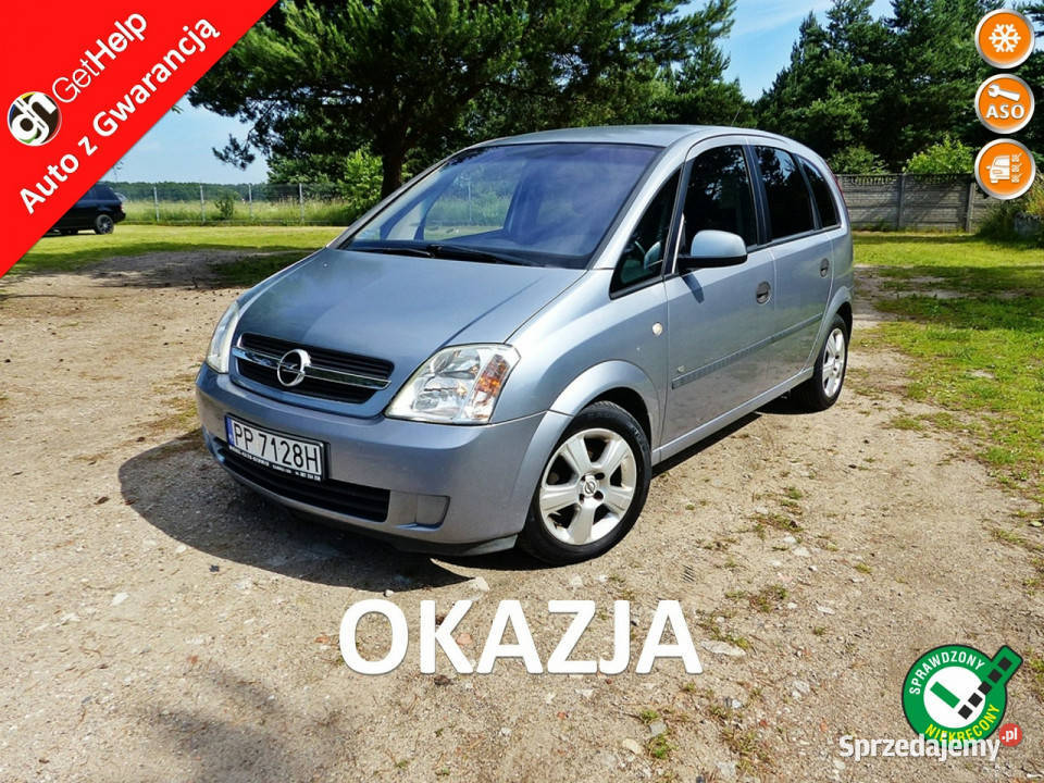 Opel Meriva 14 16VENJOYKlimaElektrykaAluBogata benzyna