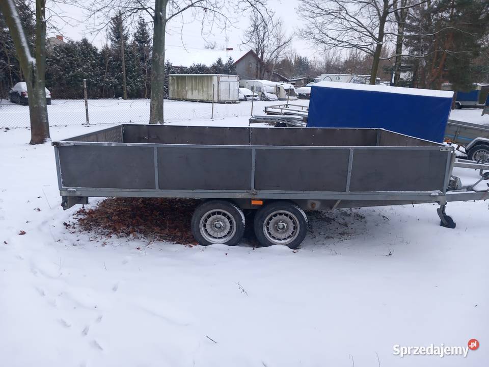 Przyczepa platforma dmc 2500 2 osiowa Żyrardów