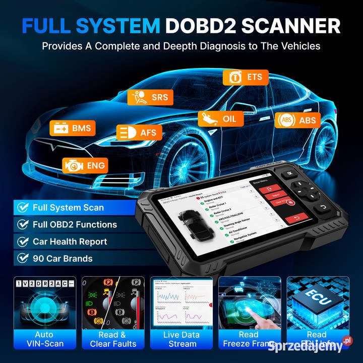 KINGBOLEN S6 Elite komputer skaner diagnostyczny