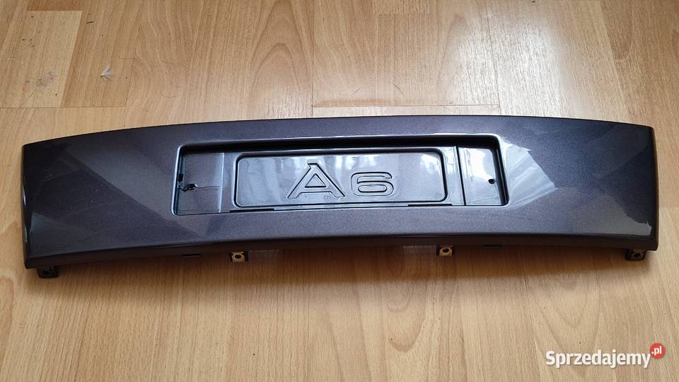 BLENDA TABLICY REJESTRACYJNEJ AUDI A 6 Wrocław sprzedam