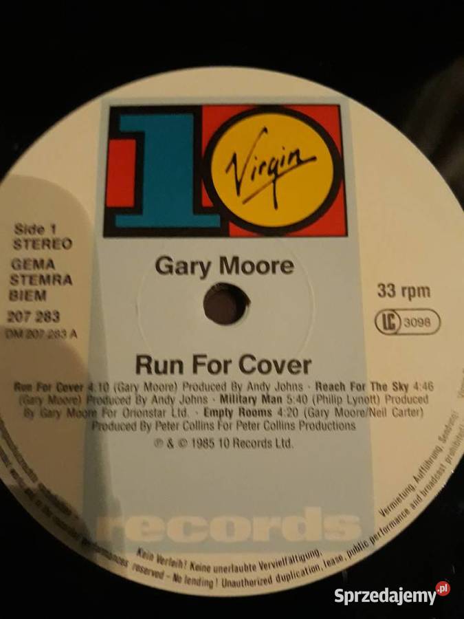 GARY MOORE Run for Cover Rzeszów