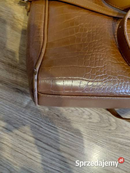 Brązowa torebka damska elegancka pojemna Warszawa sprzedam