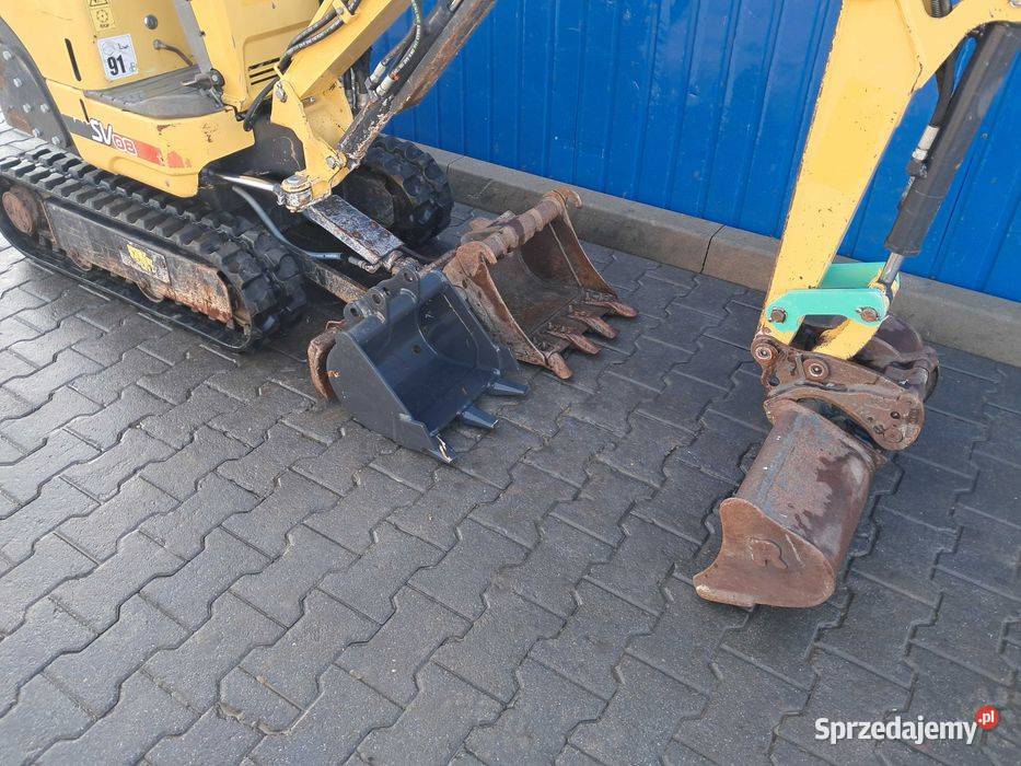 Minikoparka YANMAR SV 08 17r 1t vio 102 jcb 8008 Sułów
