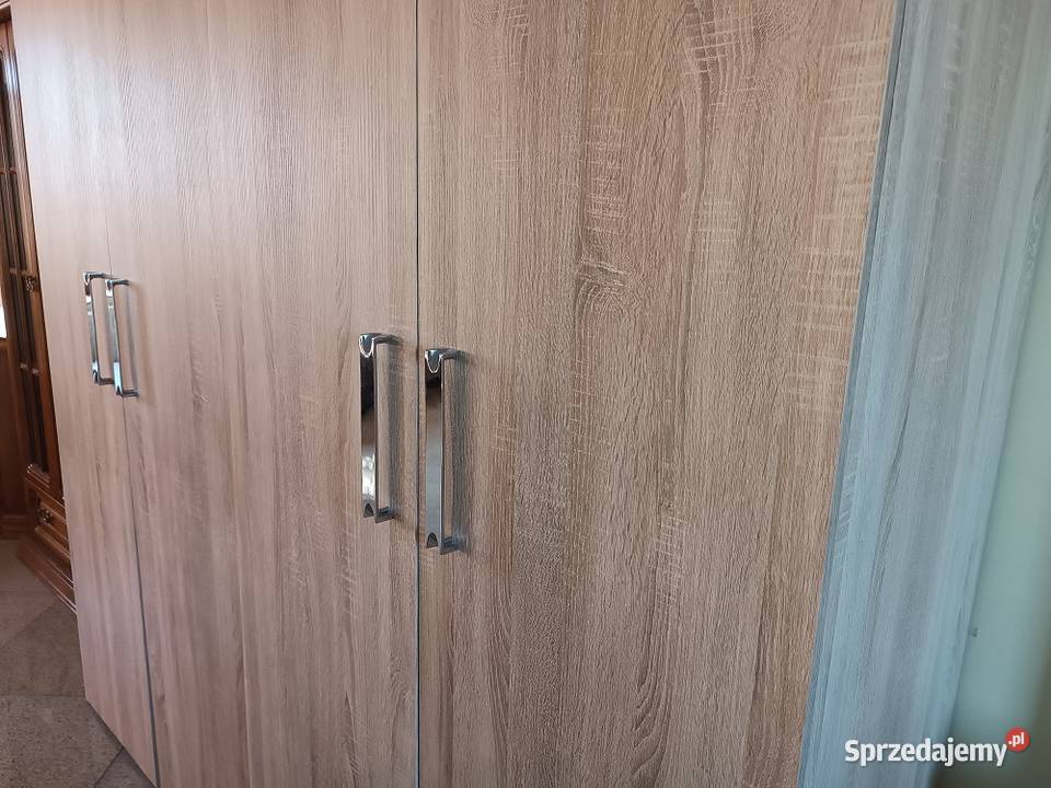 Nowa Szafa 200 4 drzwiowa Dąb Sonoma OUTLET30 Olesno