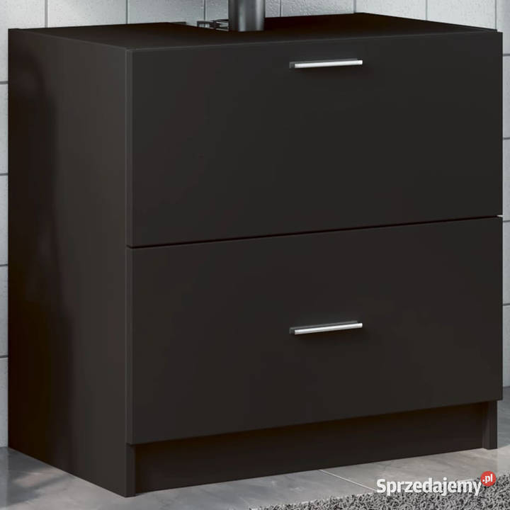 Szafka pod umywalkę czarna 59x37x59 WM848109 Warszawa sprzedam