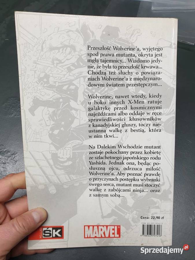Wolverine Frank Miller wydanie pierwsze Superbohaterowie Gdynia