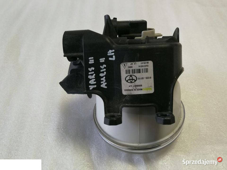 TOYOTA YARIS III AURIS II HALOEGN LEWY Kozubszczyzna