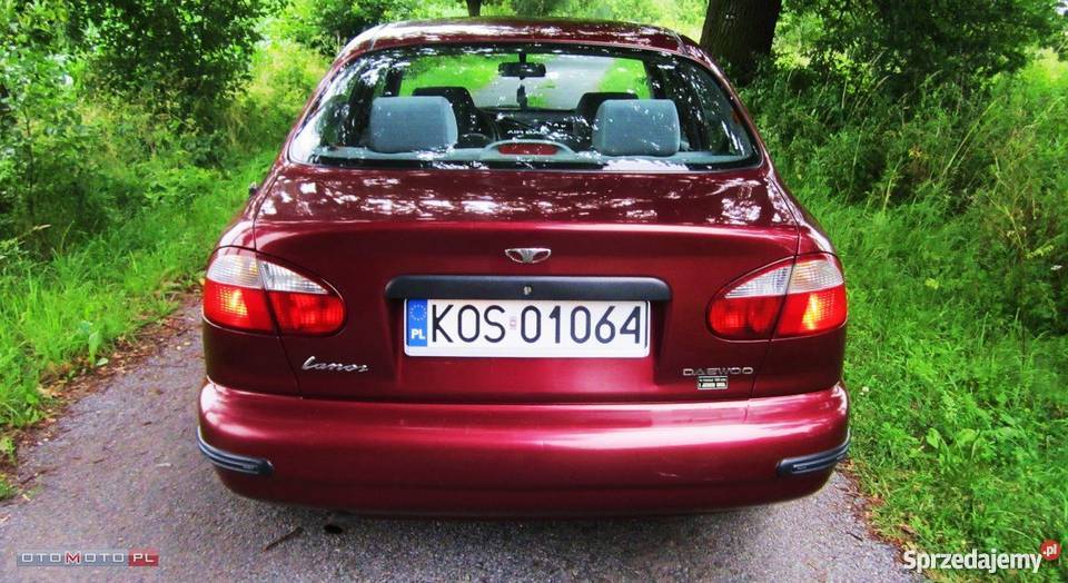 Daewoo Lanos 16 16V bogata I bordowy Przeciszów