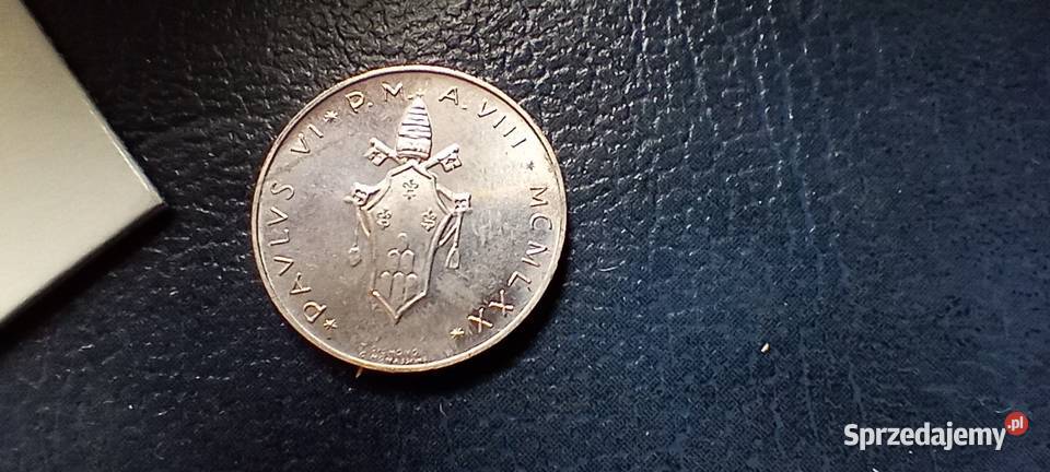 Stare monety 1 lir 1970 Watykan Lesko