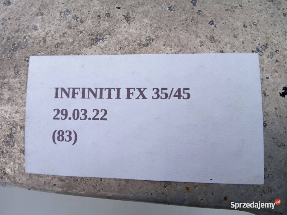 WAHACZ PRAWY LEWY TYŁ INFINITI FX35 FX45 wahacze Nowy Tomyśl