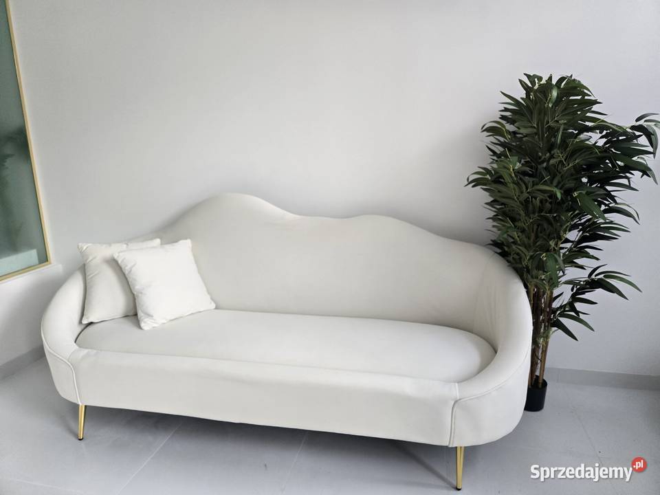 Sofa nowa glamur okazja cenowa Bielsko Biała zamsz Bielsko-Biała