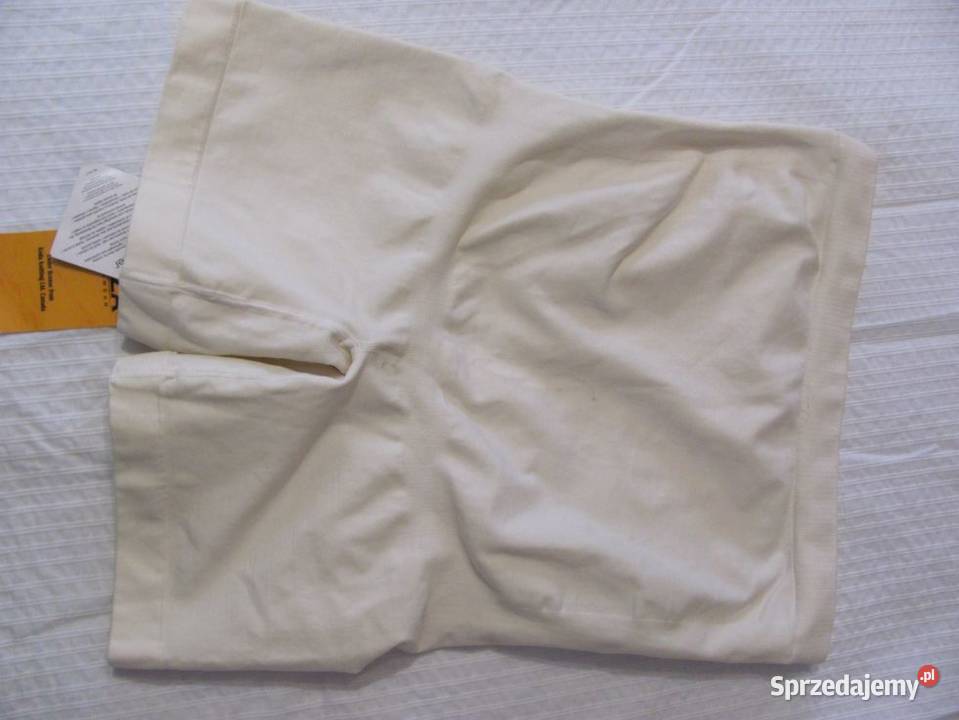 majtki wyszczuplające z wysokim stanem kremowe Zamość