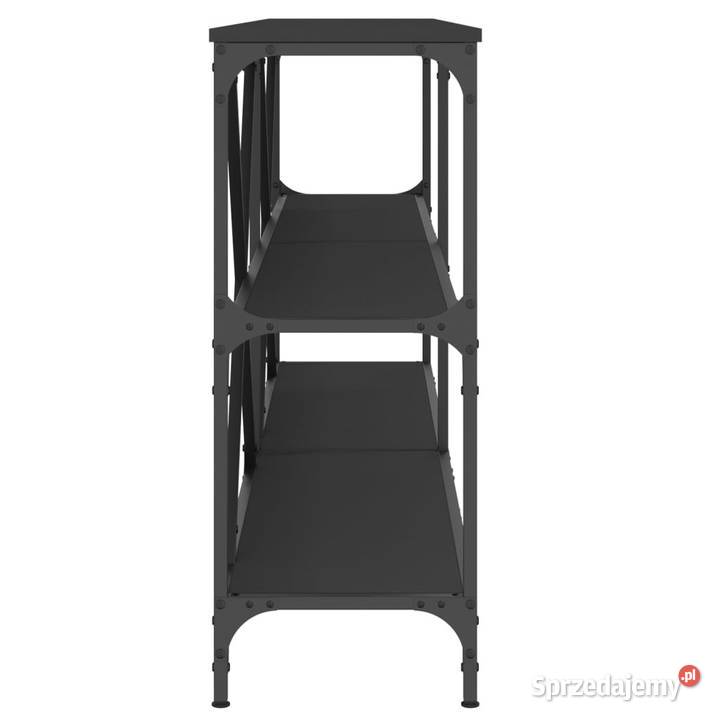Stolik konsolowy czarny 180x30x75 materiał mazowieckie Warszawa