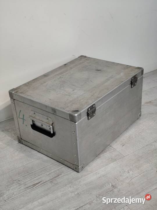 Solidna skrzynia aluminiowa transportowa Poddębice