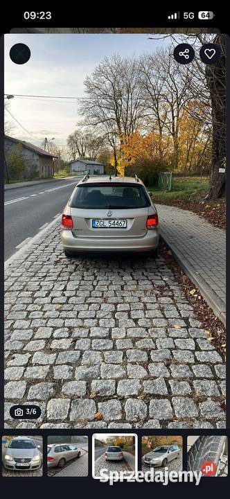 Vw golf 5 kombizamiana sprzedaz Lubczyna sprzedam