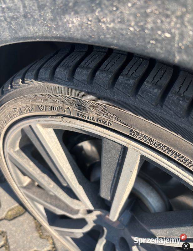opony zimowe 2 Yokohama Bluearth 23535 R19 91W 19cale sprzedam