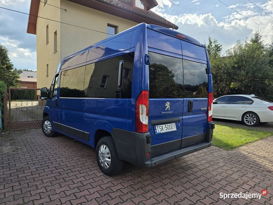 Peugeot Boxer 22 diesel 180 082015r Panorama 9 świętokrzyskie Skarżysko-Kamienna sprzedam