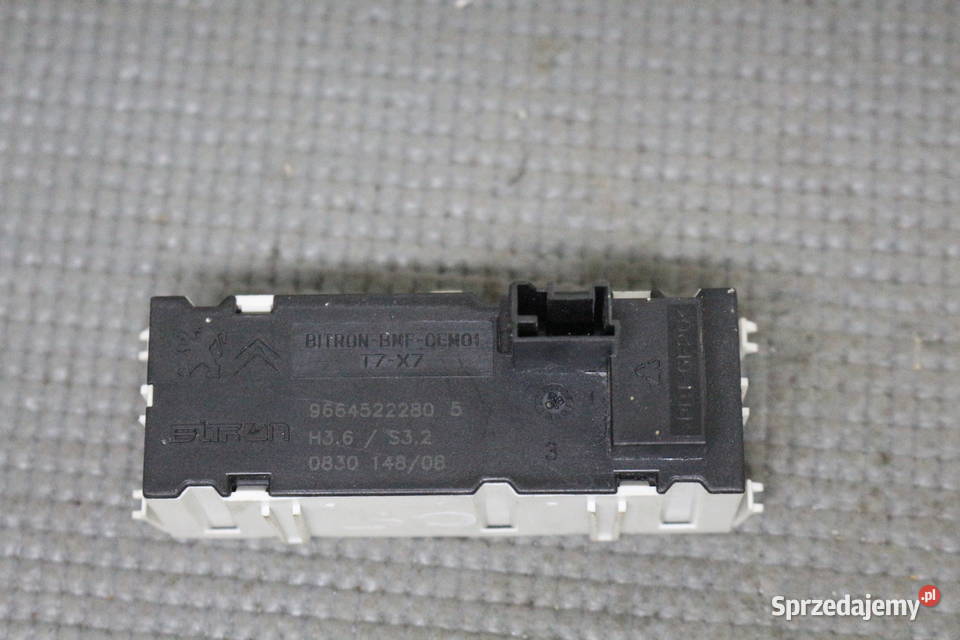 CITROEN C5 III X7 WYŚWIETLACZ PASÓW 9664522280 osobowe Prochowice