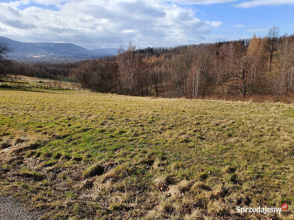 Zagórnik Beskid Mały 900 m2 działka budowlana 153zł/m2 Andrychów sprzedam