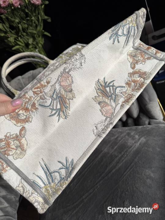Dior duża torba shopper bag dostępna ręki mazowieckie