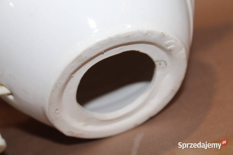 Biała porcelanowa lampka 248a sprzedam