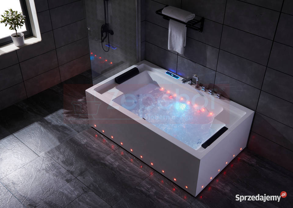 Wanna z hydromasażem LS4050 prostokątna Grabówka