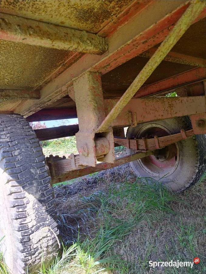 Sprzedam przyczepę rolnicza 8t Babice