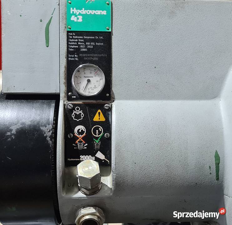 hydrovane hv 23 43 67 kompresor łopatkowy Będzin