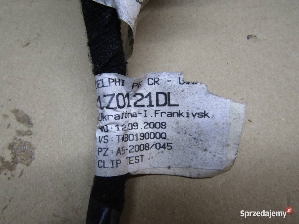 WIĄZKA ELEKTRYCZNA DRZWI PRZEDNICH PRAWYCH SKODA łódzkie Mysłaków