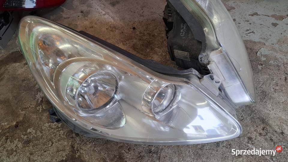 Opel Corsa D lampy przednie LP komplet VALEO Lampy przednie Kamienna Góra