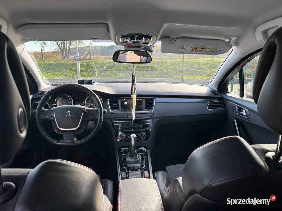 Peugeot 508 bezwypadkowy full led automat Sobiesęki Trzecie