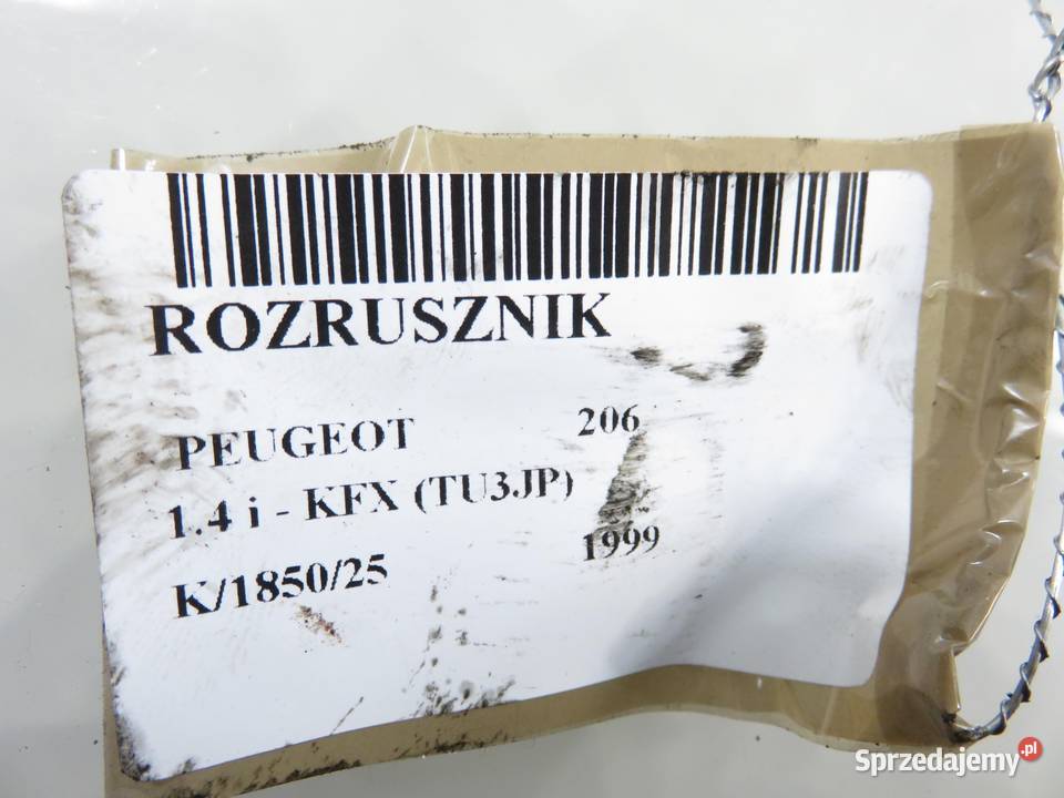 ROZRUSZNIK PEUGEOT 206 14 i D6RA572 małopolskie
